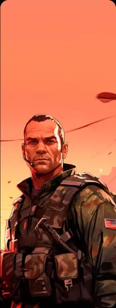 Soldier background